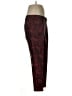 Anne Klein 100% Polyester Print Red Active Pants Size 8 - photo 4