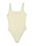 OQQ Yellow Bodysuit Size S - photo 1