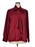 Escalier Burgundy Long Sleeve Blouse Size XL - photo 1