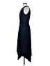 Three Dots Solid Blue Cocktail Dress Size XS - photo 5