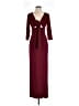 After Six Burgundy Casual Dress Size XS - photo 1