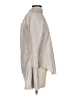 Belle + Sky Metallic Silver Long Sleeve Blouse Size S - photo 4