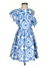 ASOS Paisley Blue Cocktail Dress Size 2 - photo 1