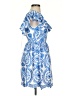 ASOS Paisley Blue Cocktail Dress Size 2 - photo 4