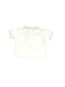 Little Me 100% Cotton Ivory Green Short Sleeve Button-Down Shirt 0-3 MO / 3 MO - photo 2