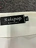 Relipop 100% Polyester Solid White Ivory Casual Skirt Size XL - photo 4