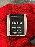 Shein 100% Acrylic Red Sleeveless Top Size 4 - photo 7