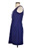 Ann Taylor LOFT Solid Blue Cocktail Dress Size 0 - photo 5