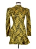 Rahi 100% Polyester Animal Print Yellow Cocktail Dress Size XS - photo 1