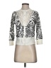 just ginger Animal Print Ivory Cardigan Size S - photo 1
