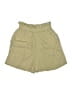 The Drop 100% Linen Solid Green Khaki Shorts Size XS - photo 1