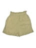 The Drop 100% Linen Solid Green Khaki Shorts Size XS - photo 2