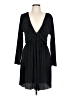 H&M 100% Polyester Black Cocktail Dress Size L - photo 1
