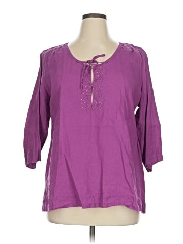 Eileen Fisher 3/4 Sleeve Blouse (view 1)