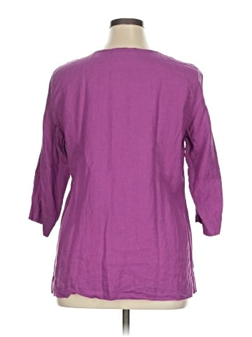 Eileen Fisher 3/4 Sleeve Blouse (view 2)