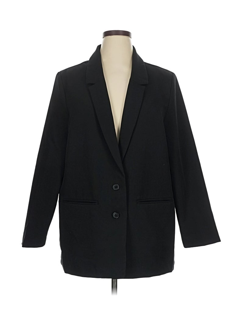 Pre-owned Old Navy Blazer Jacket In Black