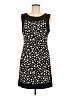 Papillon Polka Dots Black Casual Dress Size M - photo 1