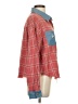 Dance & Marvel 100% Cotton Plaid Red Long Sleeve Button-Down Shirt Size S - photo 4