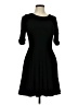 Express Solid Black Cocktail Dress Size M - photo 1