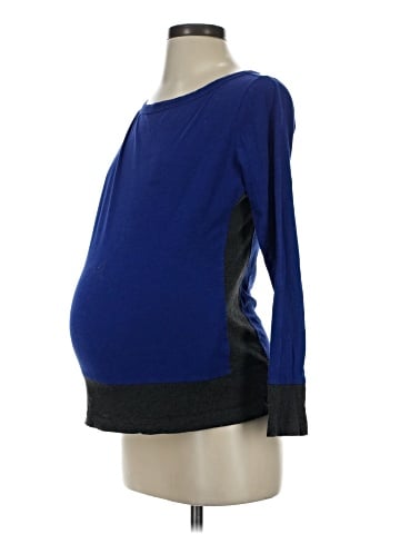 Ann Taylor LOFT 3/4 Sleeve T-Shirt (view 1)