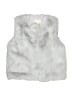 Peek... 100% Polyester Silver Purple Sweater Vest Size 8 - photo 1