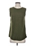 Attention Green Sleeveless Top Size S - photo 1