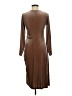 Old Navy Solid Brown Casual Dress Size M - photo 2