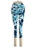 Inner Fire Print Blue Active Pants Size 8 - photo 2