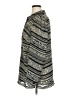 Perceptions 100% Polyester Paisley Silver Long Sleeve Blouse Size 16w - photo 5