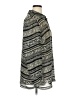 Perceptions 100% Polyester Paisley Silver Long Sleeve Blouse Size 16w - photo 4