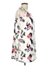 Dee Elly 100% Polyester Print Ivory Casual Dress Size L - photo 4
