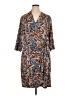 Jete Paisley Blue Casual Dress Size 1X - photo 1