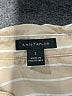 Ann Taylor 100% Cotton Stripes Ivory Long Sleeve Button-Down Shirt Size 2 - photo 7