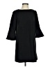 Glam Solid Black Casual Dress Size S - photo 1