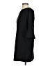 Glam Solid Black Casual Dress Size S - photo 5