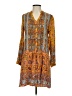 Tiny Paisley Orange Casual Dress Size XS - photo 1