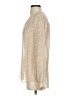 E3 by Etcetera 100% Silk Ivory Long Sleeve Silk Top Size 2 - photo 5