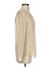 E3 by Etcetera 100% Silk Ivory Long Sleeve Silk Top Size 2 - photo 4