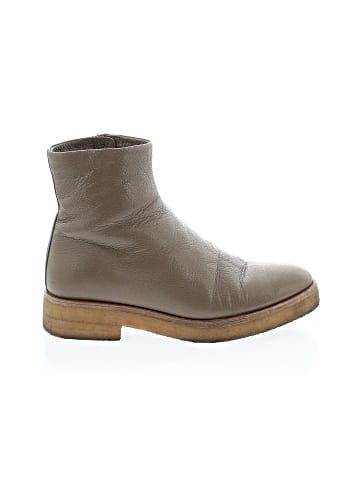 The Row Leather Boris Ankle Boots (view 1)