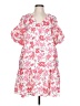 Hayden 100% Polyester Floral Pink Casual Dress Size L - photo 1