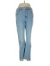 Zara Hearts Blue Jeans Size 8 - photo 1