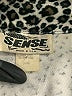 Sense 100% Polyester Animal Print Black Jacket Size L - photo 6
