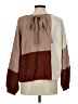 by the River Color Block Brown Pullover Sweater Size Med - Lg - photo 2