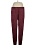 New Directions Color Block Burgundy Casual Pants Size XL - photo 1