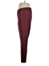 New Directions Color Block Burgundy Casual Pants Size XL - photo 5