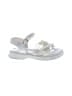 Fashion Silver Ivory Sandals Size EU 34 - photo 1