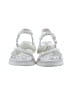 Fashion Silver Ivory Sandals Size EU 34 - photo 2