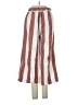 Madewell Stripes Red Linen Pants Size XXS - photo 2