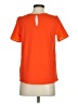French Connection 100% Polyester Orange Short Sleeve Blouse Size XS - photo 2