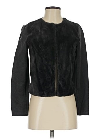 Armani Exchange Faux Fur Jacket (view 1)